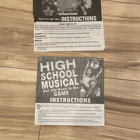 Vintage new in packaging High School Musical Board game - Picture 8 of 9